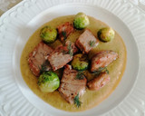 Foto del paso 12 de la receta: Atún con coles de bruselas