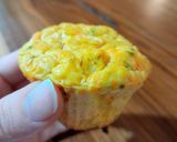 Foto del paso 5 de la receta: Muffin de espinaca y cebolla, bebés 6m+