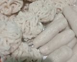 Foto langkah ke 5 dari resep Pempek keriting ikan tenggiri.