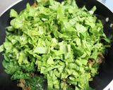 A picture of step 5 of Spinach Fried Rice.