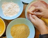 Foto del paso 1 de la receta Rollitos de jamón de york y queso en freidora de aire