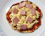 Foto del paso 6 de la receta: ¿Qué? ¿Pizza al sartén con tortilla bimbo? 😱