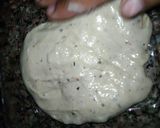 A picture of step 4 of Italian pizza bread.