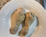 Foto langkah ke 2 dari resep Bubur Ayam Telor Asin.