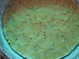 Torta 'flan' de leche de arroz (vegan)!