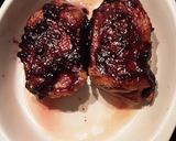 Gänsebrust mit Blaubeerkonfitüre überbacken Rezeptschritt 3 Foto