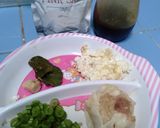 Foto langkah ke 1 dari resep Gerd Nasi goreng kencur daun jeruk(tanpa minyak/butter/margarin).