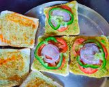 A picture of step 9 of Bombay toast sandwich.