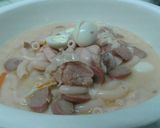 A picture of step 9 of Chicken Macaroni Soup (Sopas).