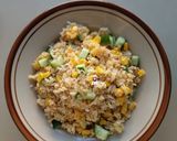 Gambar langkah 3 resipi Nasi Goreng Jagung.