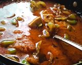 A picture of step 10 of Paneer-capsicum masala.