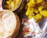 A picture of step 4 of Aloo gobhi ki sabji.