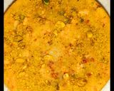A picture of step 5 of Basbousa.
