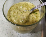 Foto del paso 1 de la receta: Champiñones rellenos de crema de espárragos y queso azul