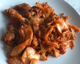 รูปขั้นตอนการทำที่ 3 ของ หมูผัดกิมจิ