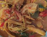 Foto langkah ke 5 dari resep Udang Saos Padang ala Warung Seafood.