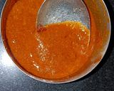 A picture of step 3 of Methi Besan.