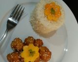 A picture of step 8 of Mango Hot Chicken🔥😋.