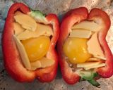 Foto del paso 1 de la receta: Morrones rellenos