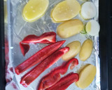 Foto del paso 1 de la receta: Salmón en cama