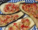 Foto del paso 4 de la receta: Berenjenas rellenas de Jamón de York