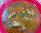 A picture of step 2 of Mutton korma.
