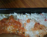 Foto del paso 3 de la receta: Lasaña de ricotta, jamón y mozzarella con masa de panqueques