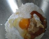 Une image de l'étape 1 de Biscuit a la cacahuète façon cookies.