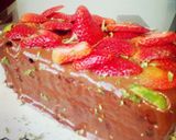 Foto del paso 8 de la receta: Torta tipo Brownie con Fresa y Arequipe