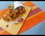 A picture of step 3 of Crispy chicken fingers.