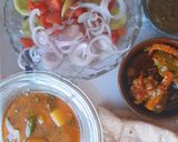 A picture of step 8 of Alu bharhiya.