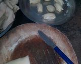 A picture of step 25 of Sugar coat khaja.