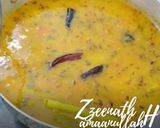 A picture of step 3 of Drumsticks and Fenugreek Leaves Khatti Daal.
