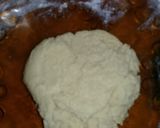 A picture of step 1 of Mini Rainbow Cookies.