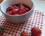عکس مرحله 10 از دستور مربای توت فرنگی خوشرنگ 🍓