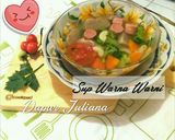 Foto langkah ke 3 dari resep Sup Warna Warni.