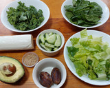 Foto del paso 1 de la receta: Ensalada verde con dátiles y queso de cabra