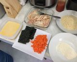 Foto langkah ke 1 dari resep Ayam krenyes isi wortel nori.