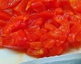 Foto del paso 2 de la receta: Espaguetis con calabaza y pimiento rojo