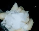 Foto del paso 3 de la receta: Licuado de naranja, banana y manzana!!!! bien fresquito 🤗🤗🤗🤗