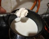 A picture of step 4 of Badam milk.