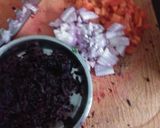 A picture of step 1 of Salad of beetroot, tomato.