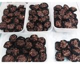 Foto langkah ke 5 dari resep Kue kering Coklat Kacang tanpa oven /kukusan.. cukup dibekukan dalam kulkas.