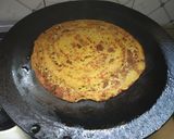 A picture of step 4 of Bread Dosa.