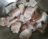 A picture of step 1 of Butter masala bhetki.
