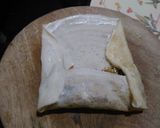 A picture of step 5 of Veg spring roll.