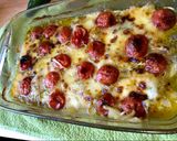Paradicsomos-mozzarellás csirkemell recept fázis 3 fotója