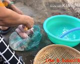 Hình bước làm 1 của món Bao Tử Khìa Nước Dừa