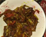 A picture of step 7 of Pigeon Peri peri.