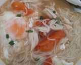 Hình bước làm 4 của món Bún gà